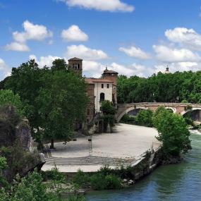 Roma vista dal fiume